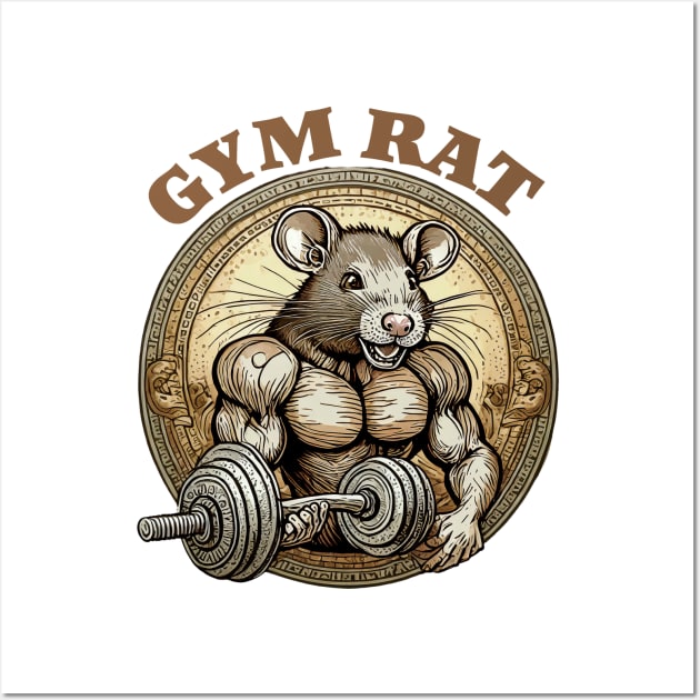 Gym rat Wall Art by Kelimok